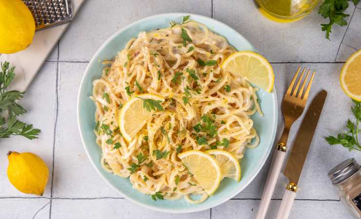spaghetti tonno e limone