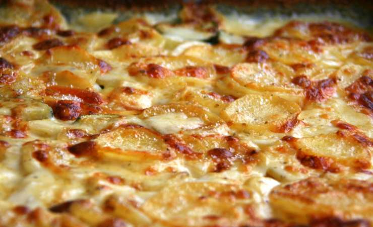 patate gratinate