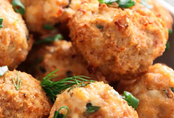 polpette dorate con erbe