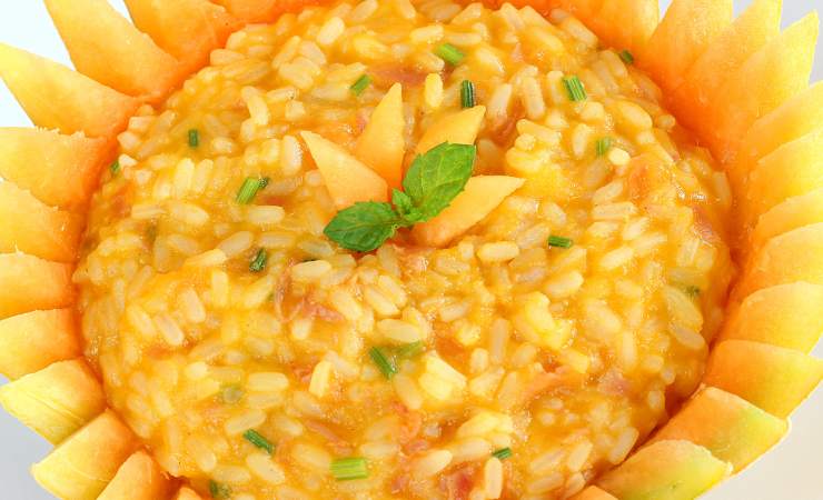 risotto al melone
