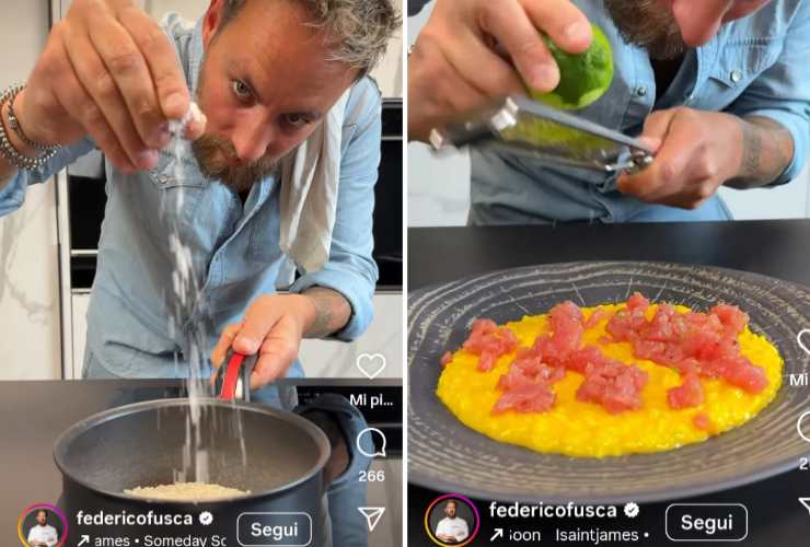 risotto allo zafferano di Federico Fusca