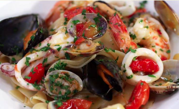 spaghetti allo scoglio