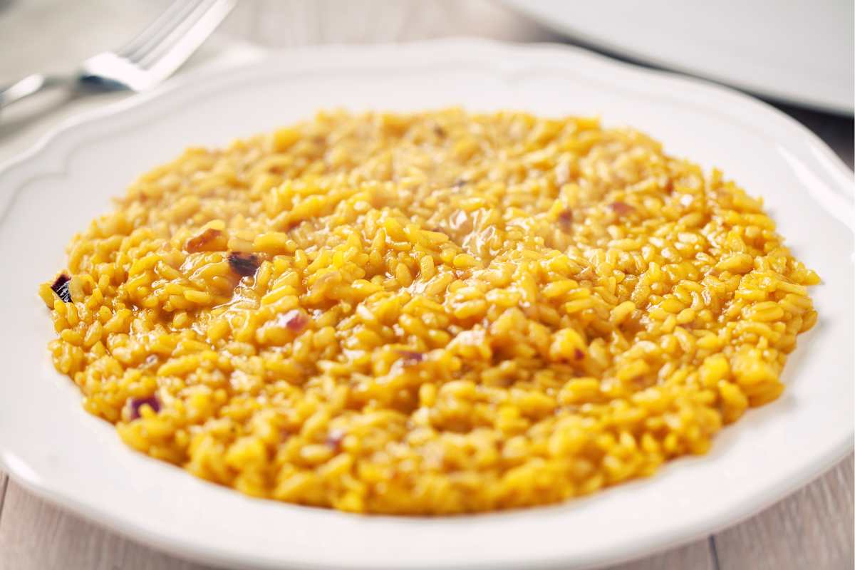 risotto allo zafferano