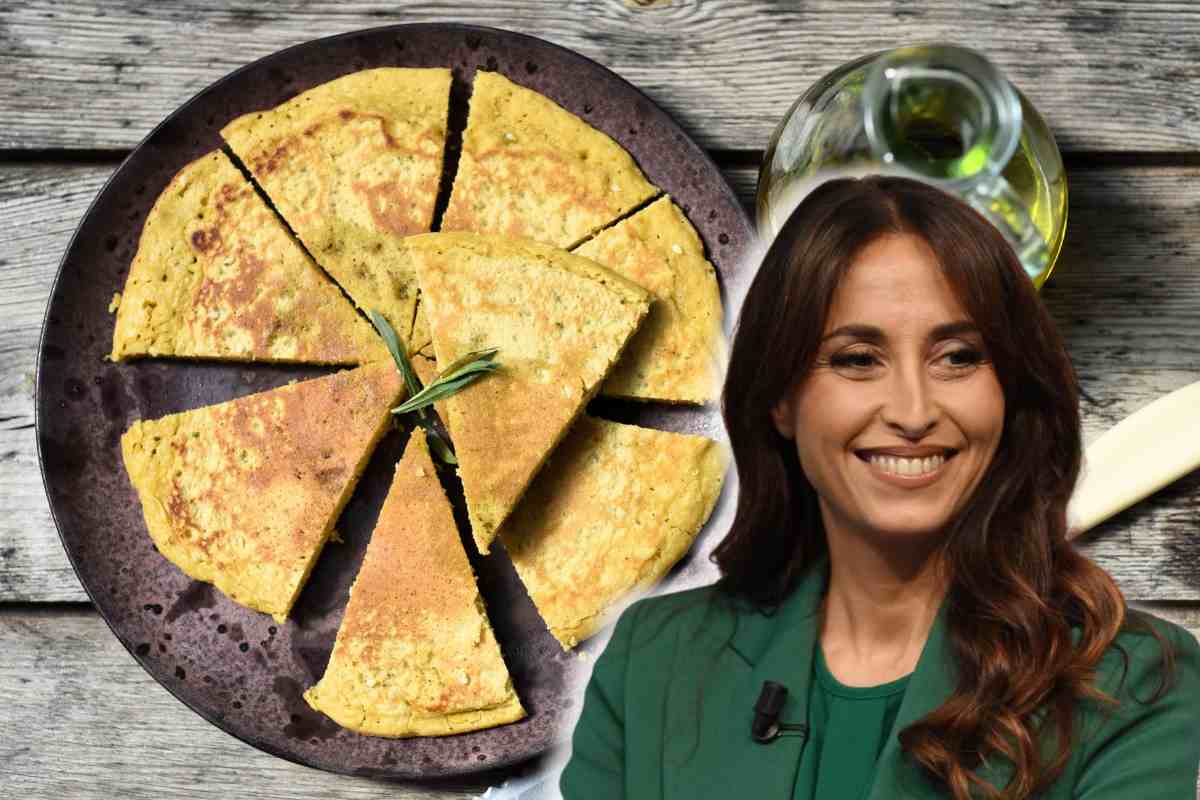 schiacciata di ceci Benedetta Parodi