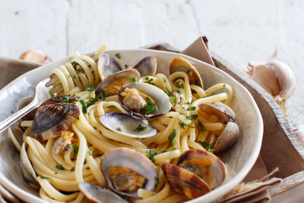 spaghetti alle vongole