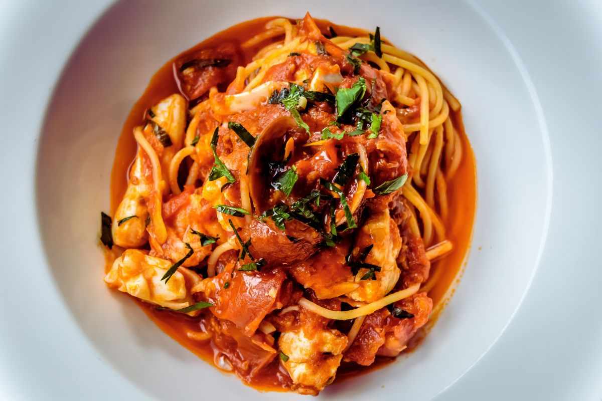 spaghetti allo scoglio
