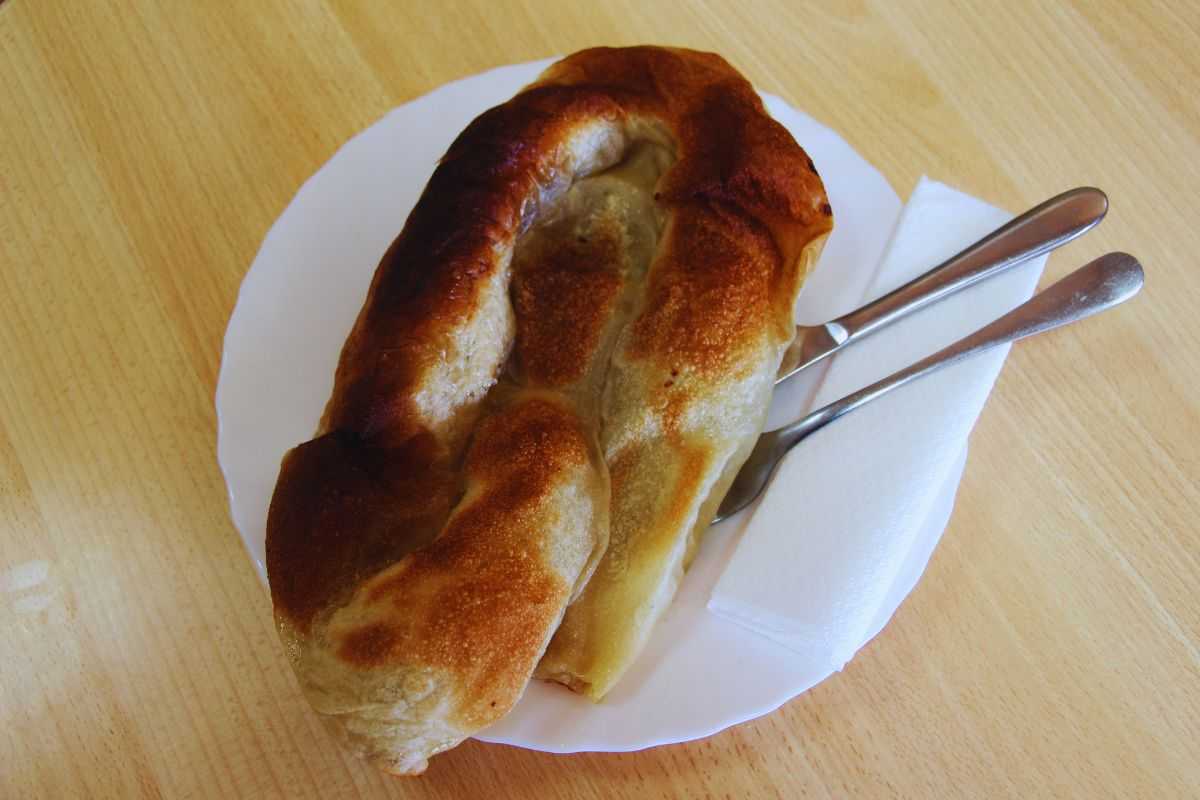 uno strudel salato