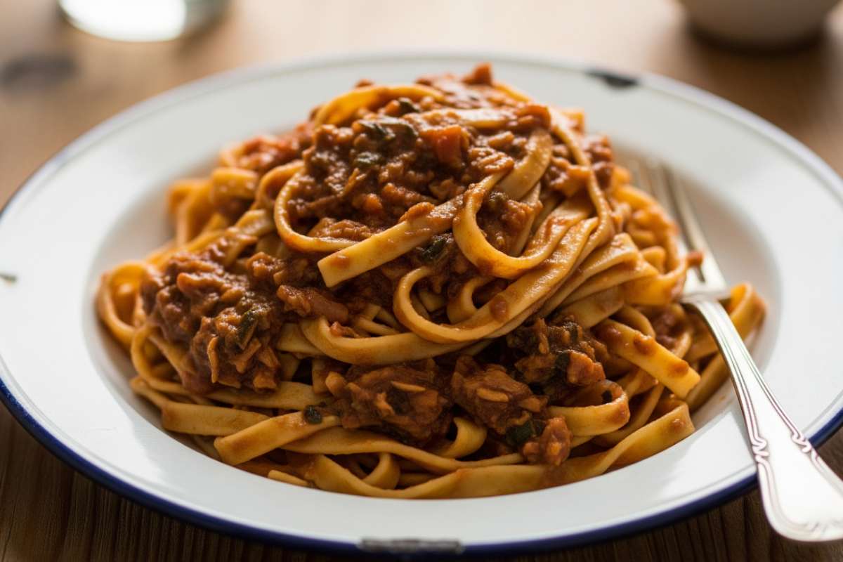 tagliatelle al ragù