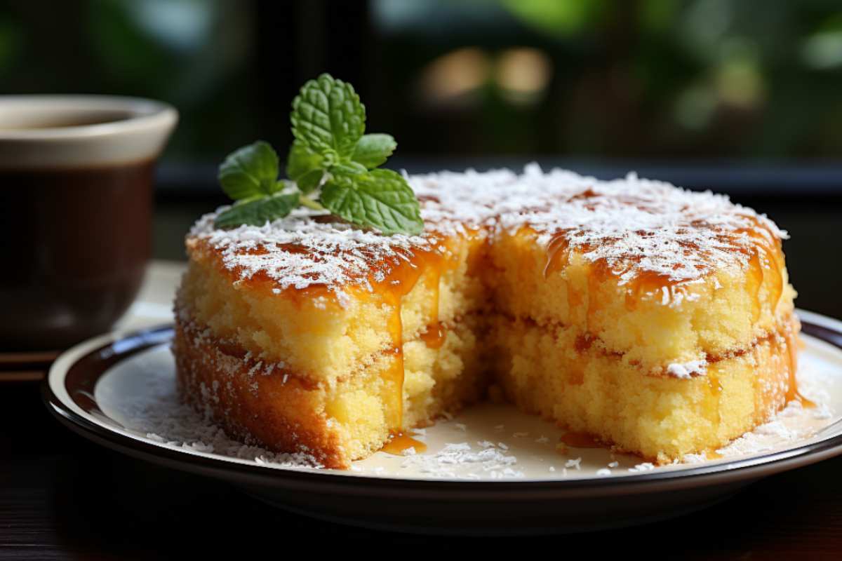 torta al cocco