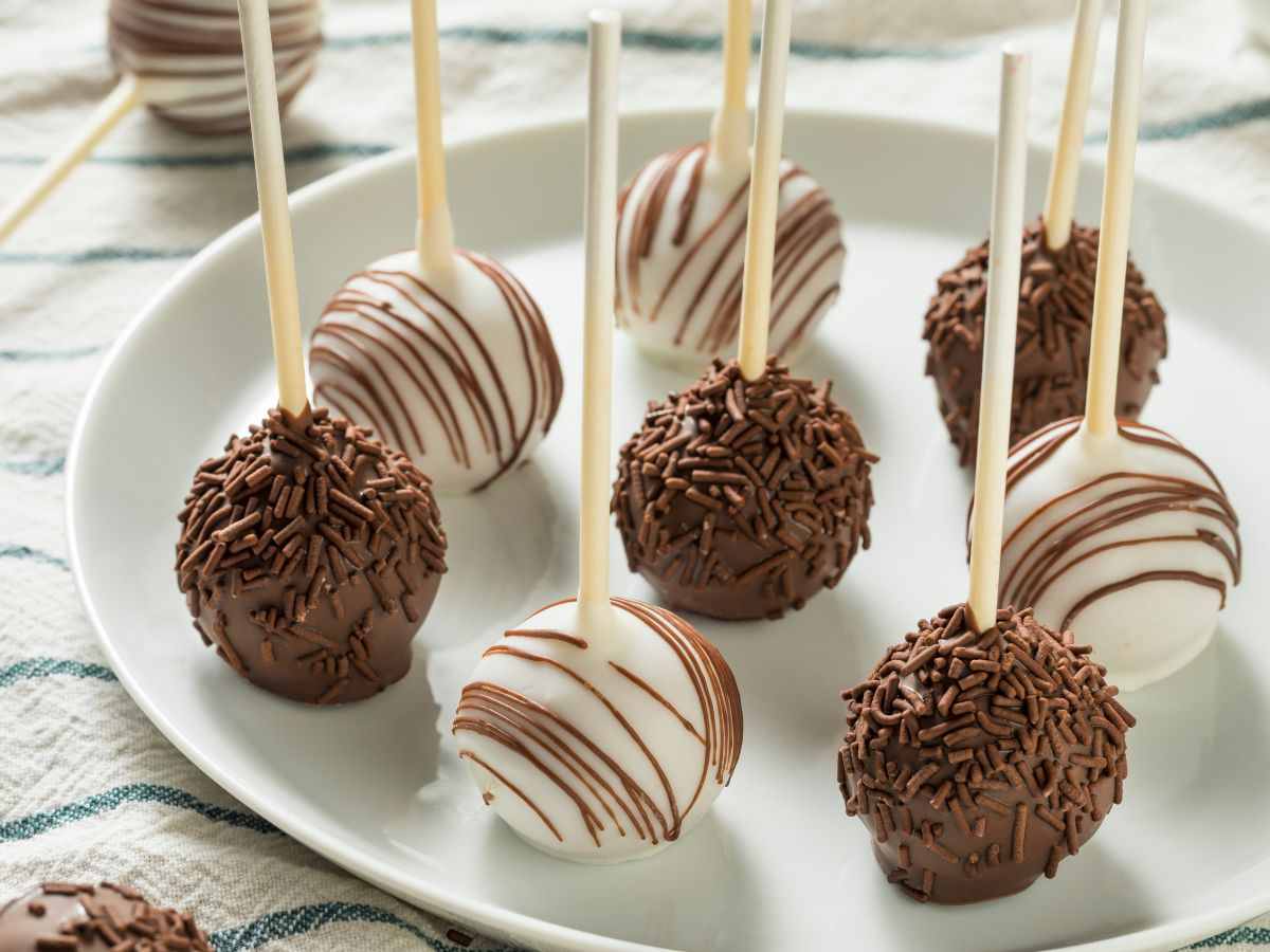 cake pops al cioccolato
