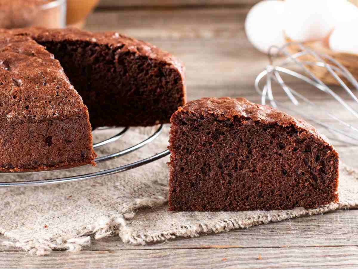 torta morbida al cioccolato