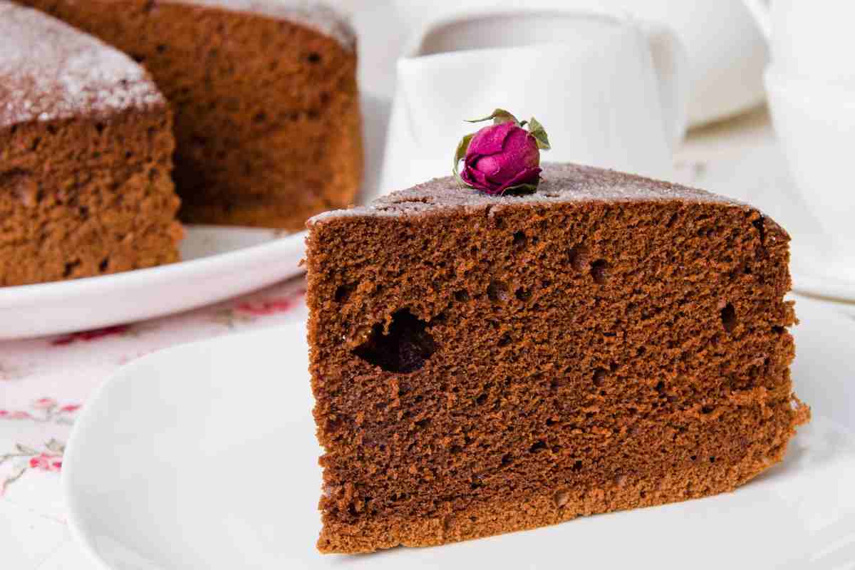 torta soffice al cioccolato