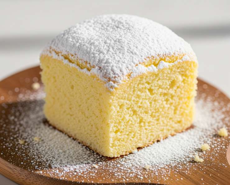fetta di torta al limone