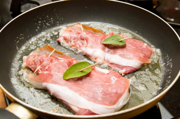 Saltimbocca alla romana in padella