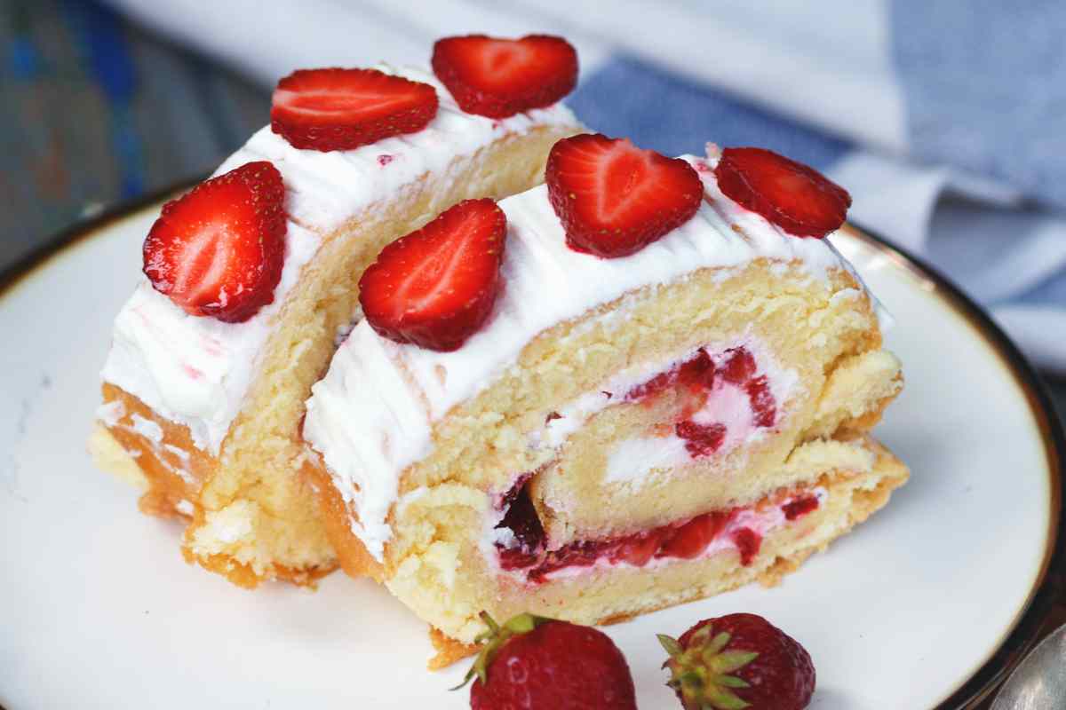 Girelle fragole e mascarpone
