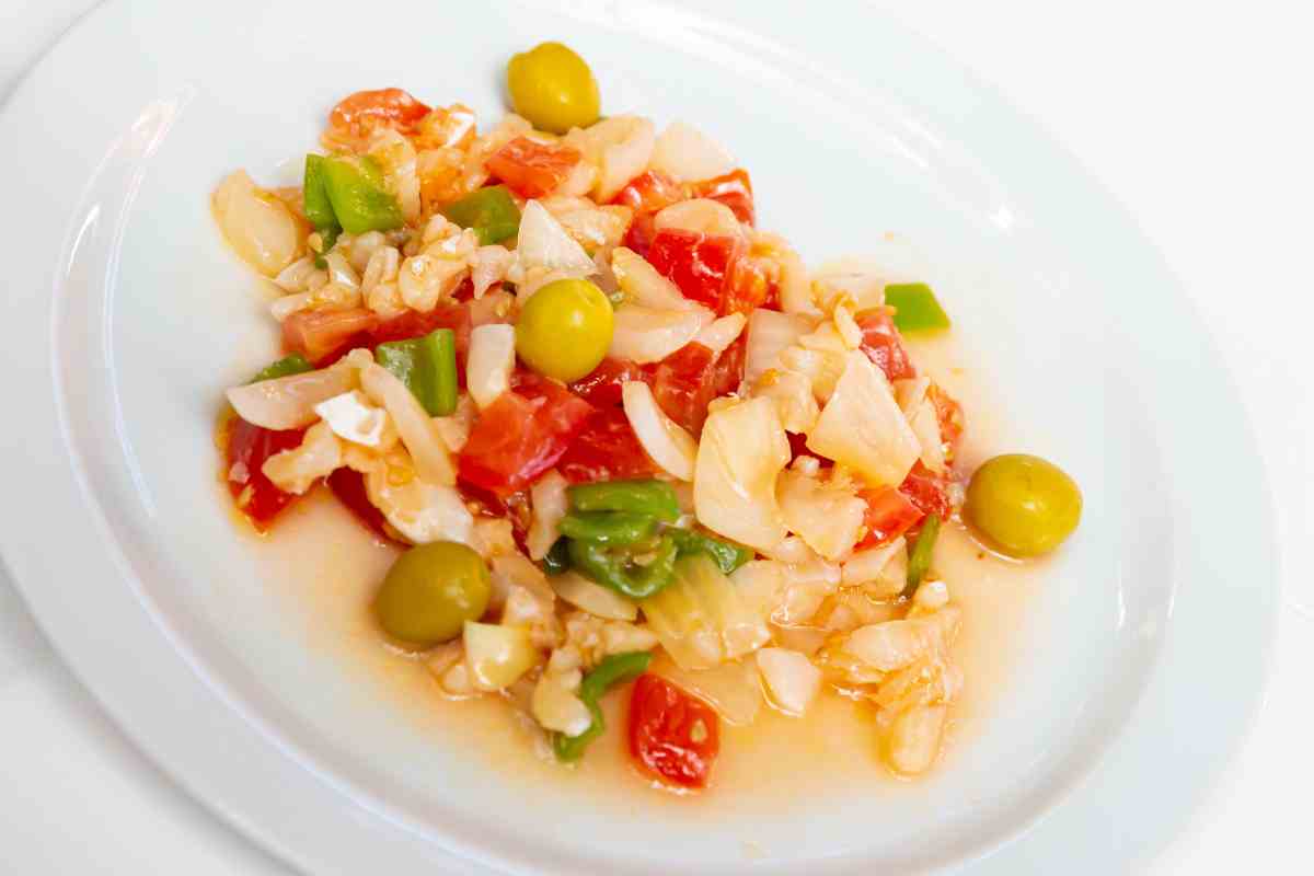 Insalata di baccalà alla napoletana