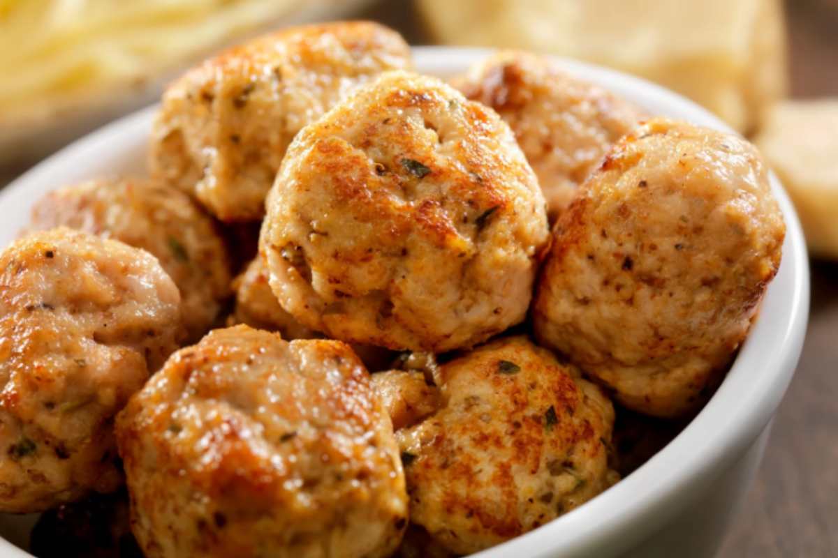 Polpette di carne bianca