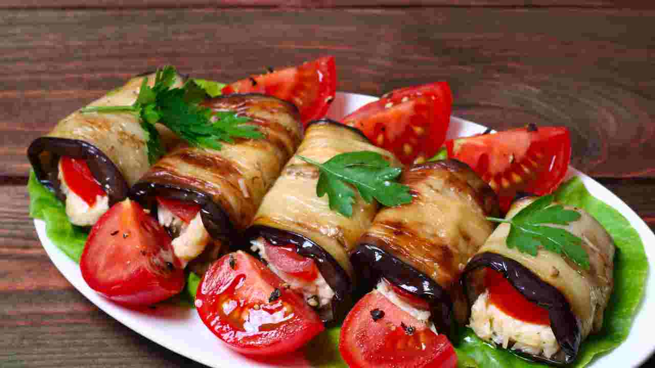 Involtini di melanzane del contadino