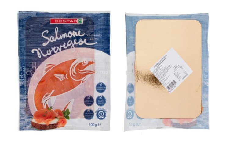 Il salmone affumicato richiamato per Listeria