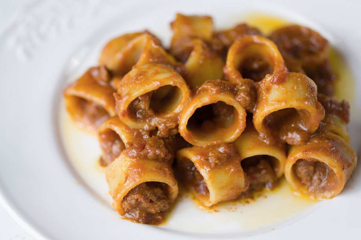 calamarata con ragù
