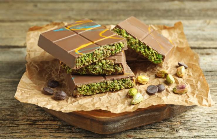 tavoletta di cioccolato di dubai