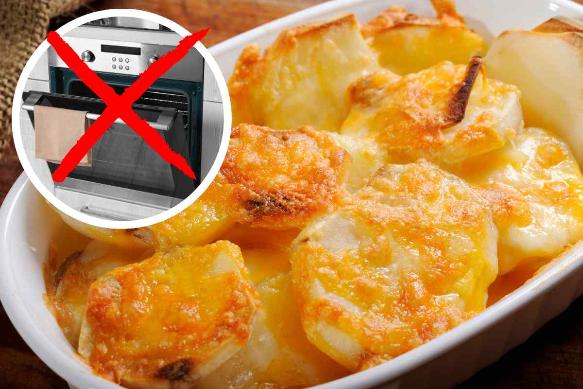 patate gratinate e forno
