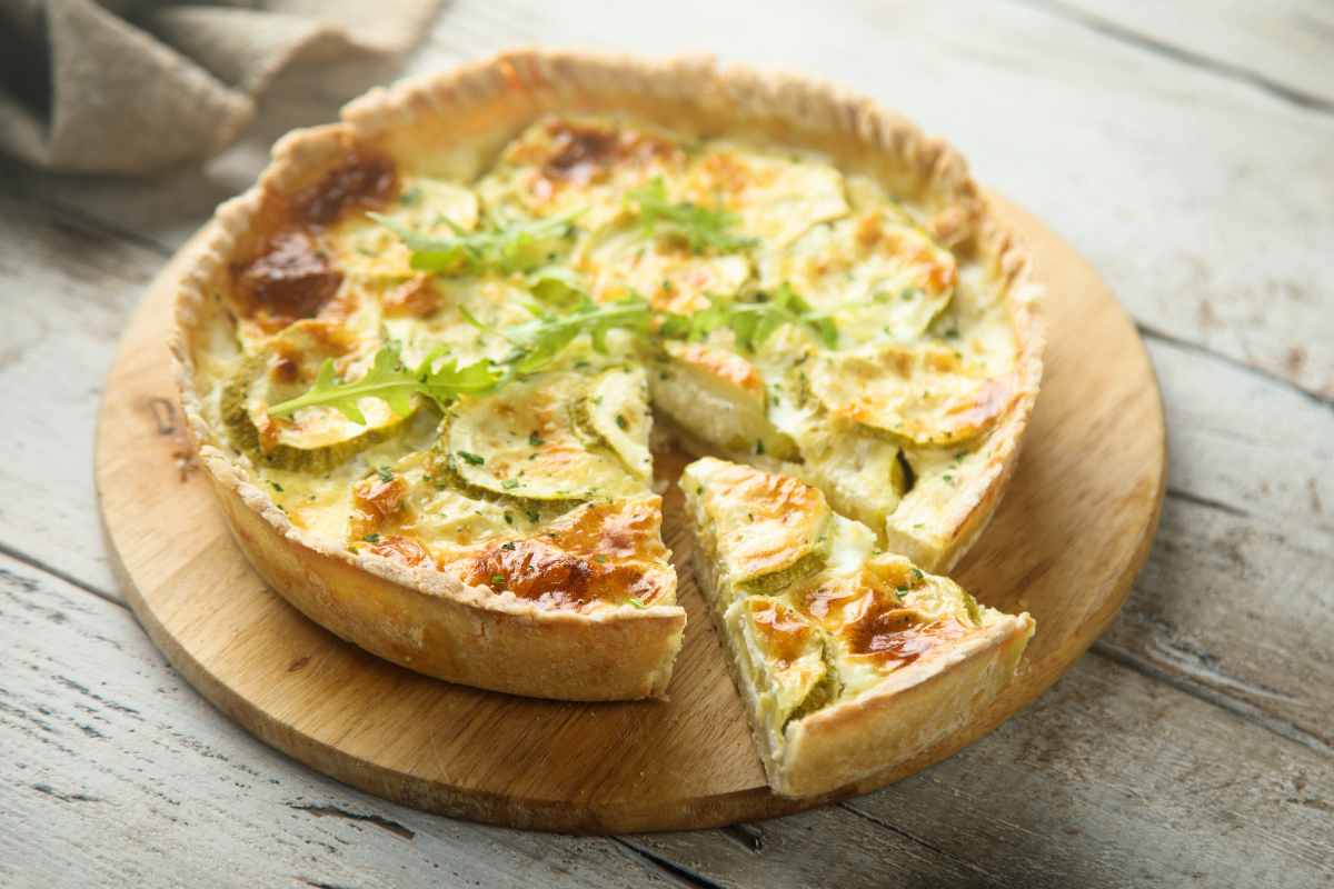 crostata di zucchine