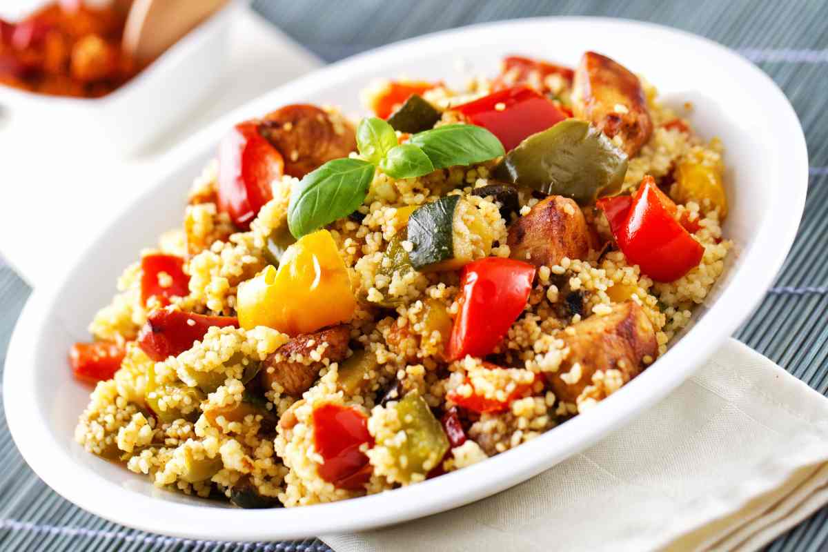 cous cous di verdure