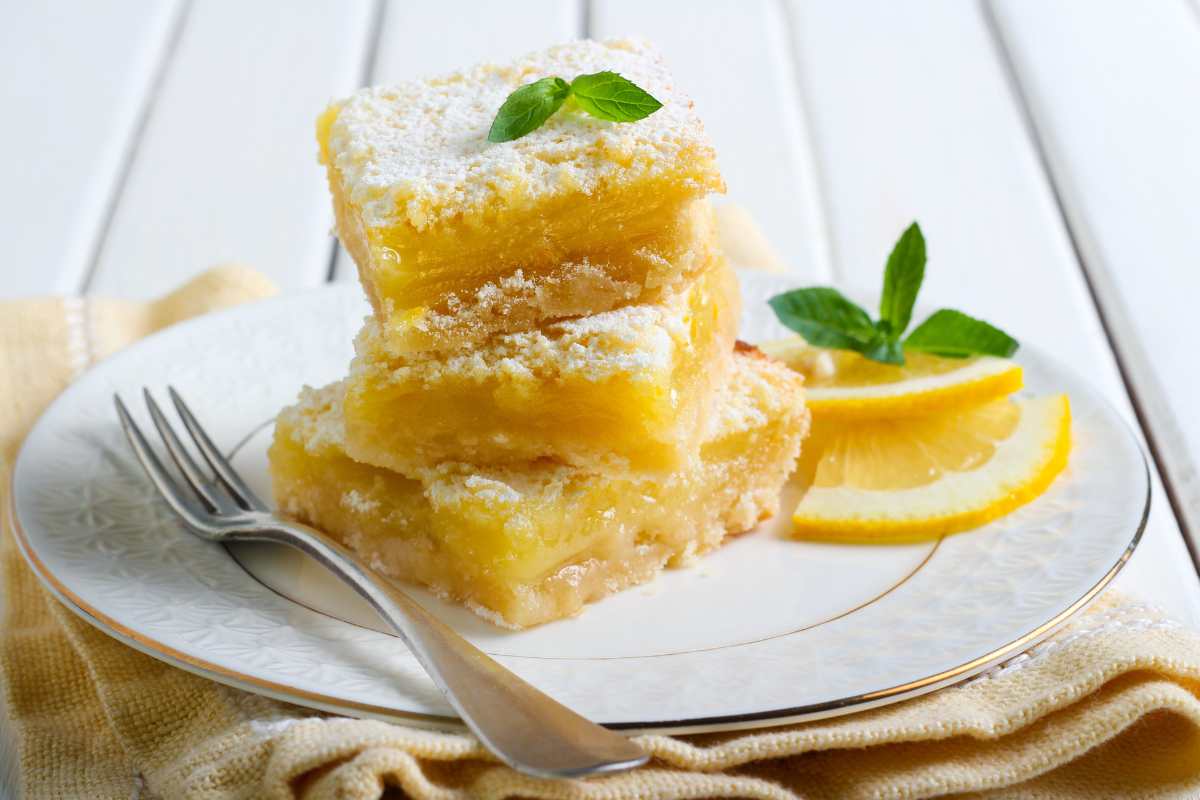 quadrotti al limone