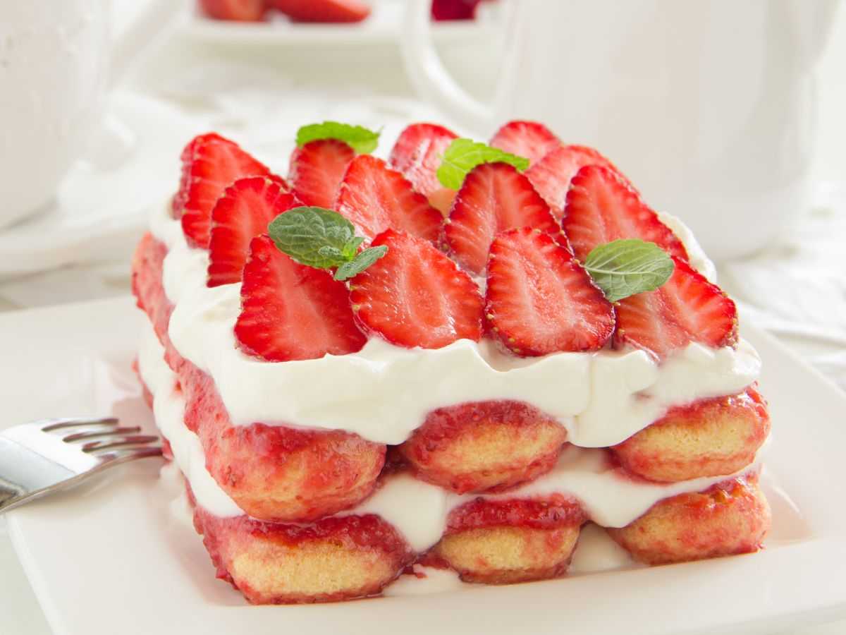 tiramisù alle fragole