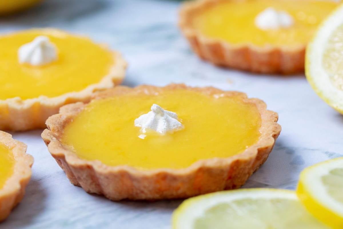 tartellette frolla e limone