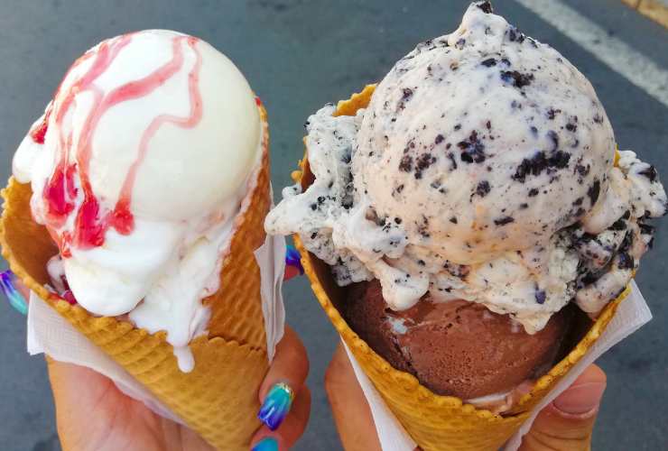due coni gelato