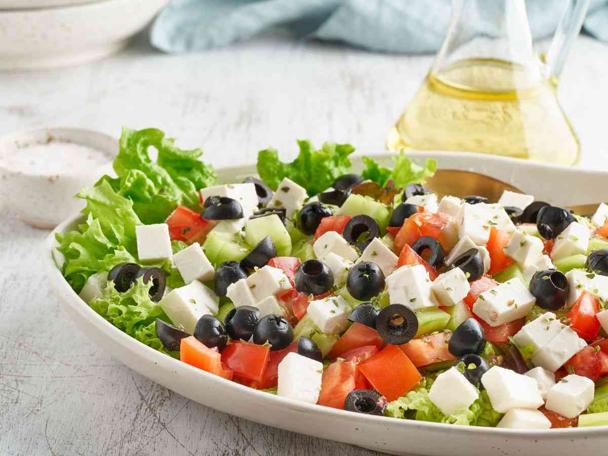 insalata mista di feta