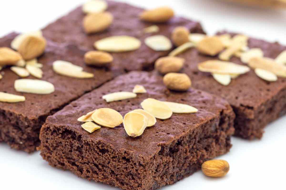 brownies a cubetti