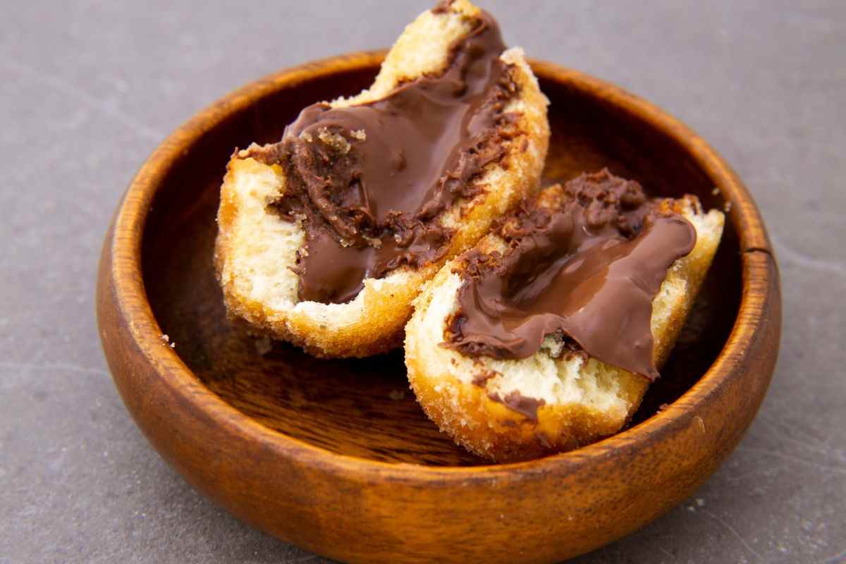 bombolone con nutella