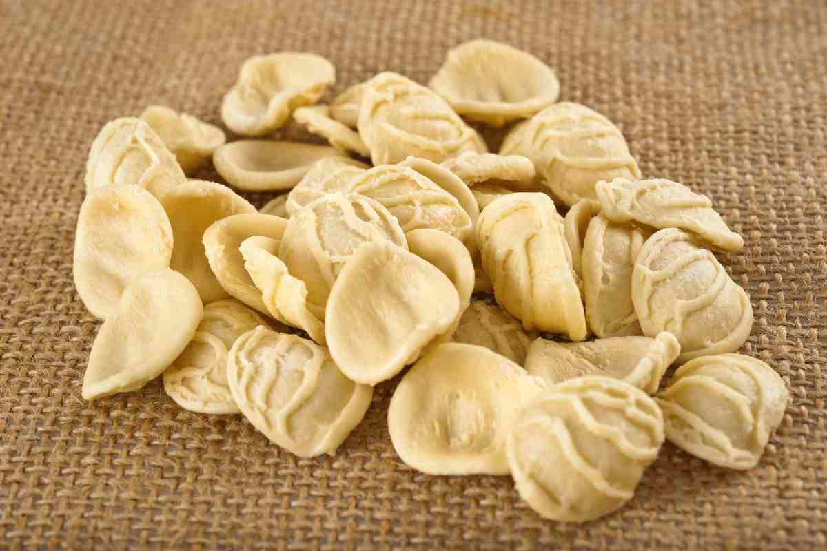 orecchiette fresce su yuta