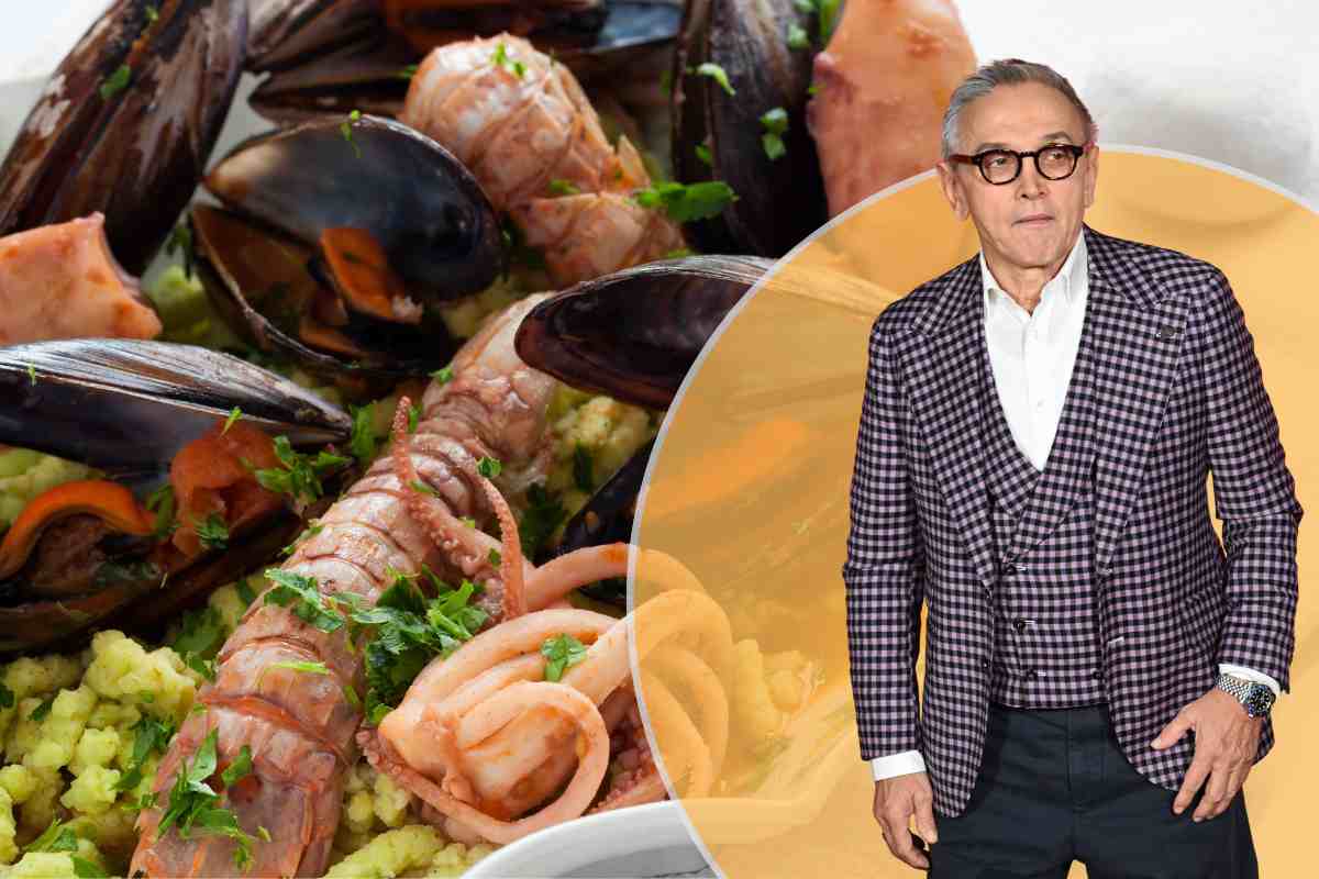 passatelli ai frutti di mare Bruno Barbieri