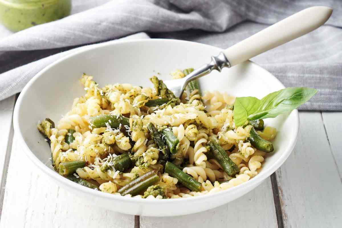 pasta con i fagiolini