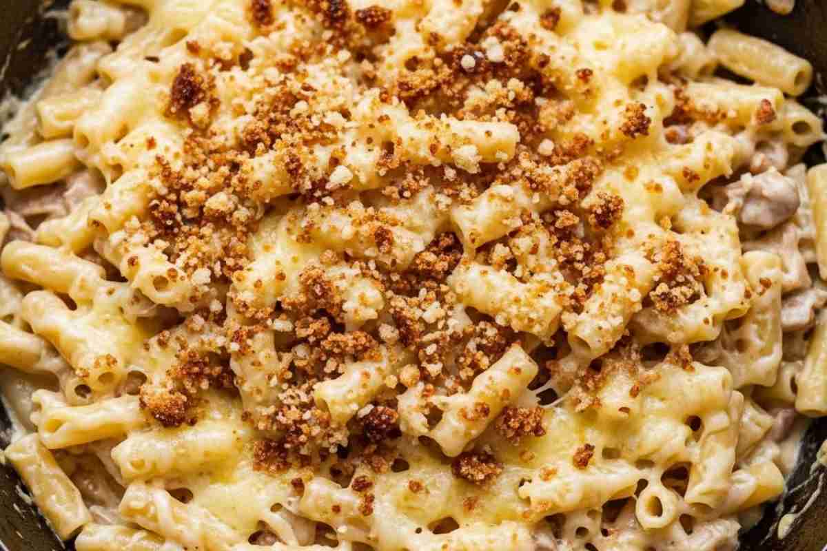 pasta in padella con pangrattato