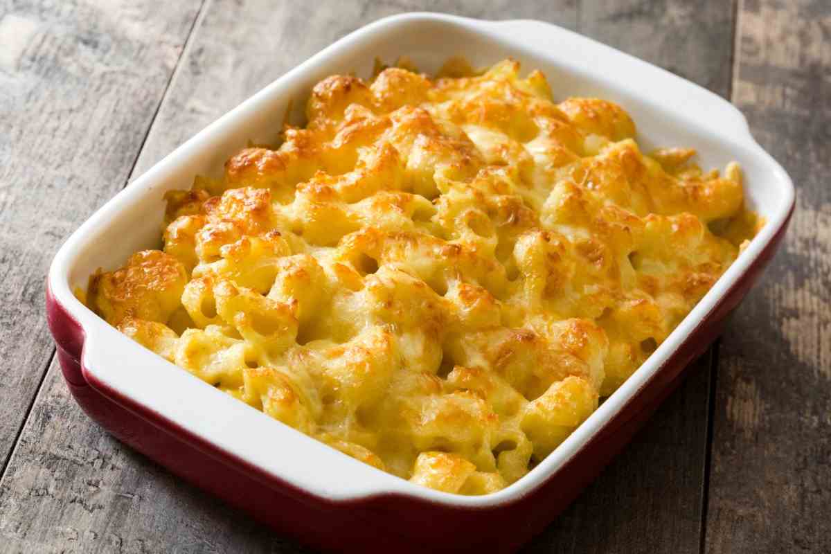 pasta al forno bianca