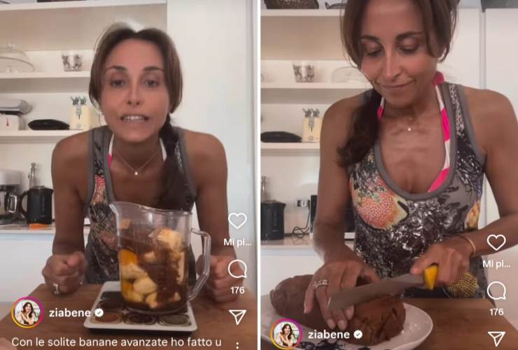 Benedetta Parodi fa il banana bread