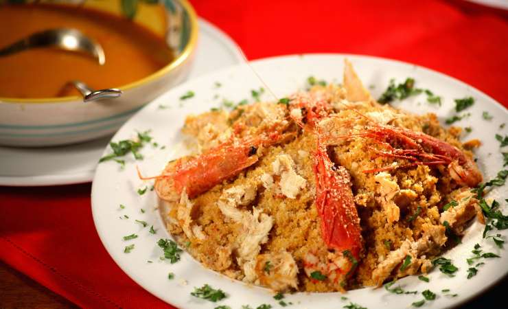 cous cous di pesce e brodo