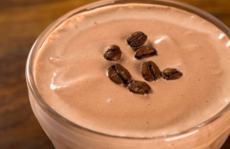 crema di caffè in coppa