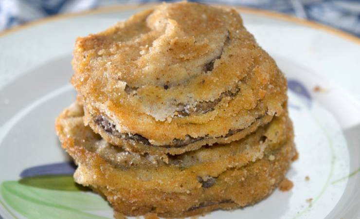 melanzane impanate e fritte