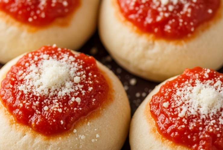 montanare napoletane con pomodoro e parmigiano
