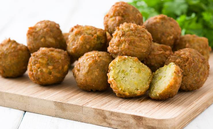 polpette fritte di zucchine e ricotta