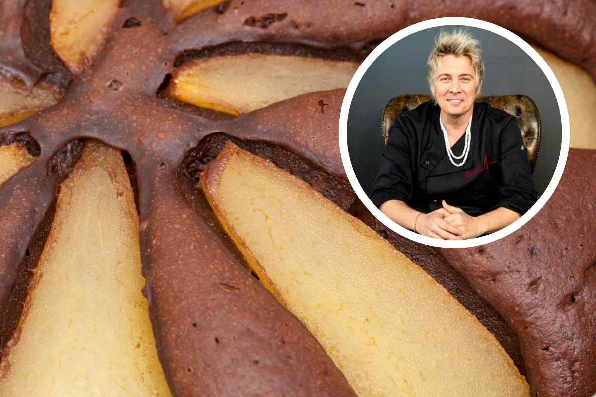 torta pere e cioccolato Andrea Mainardi