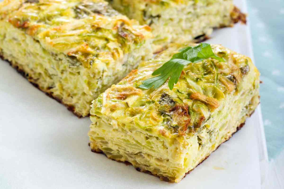 torta di zucchine