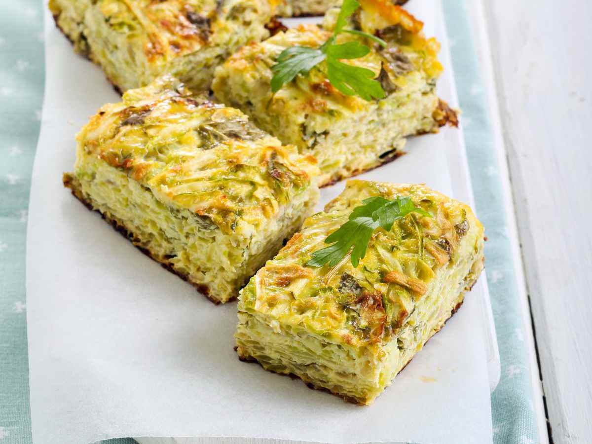 torta salata di zucchine