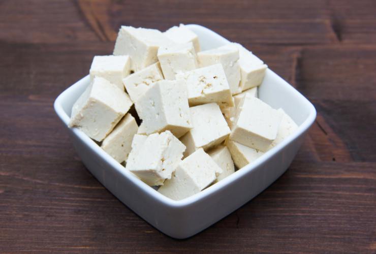 ciotola con tofu
